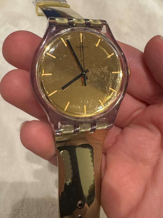 SWATCH ✨ GOLDENALL Swatch Watch | SUOK120 main image 5
